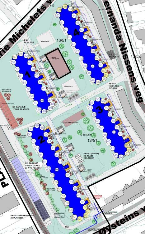 Side 14 av 20 Figur 4-8: Punktberegning av støynivå