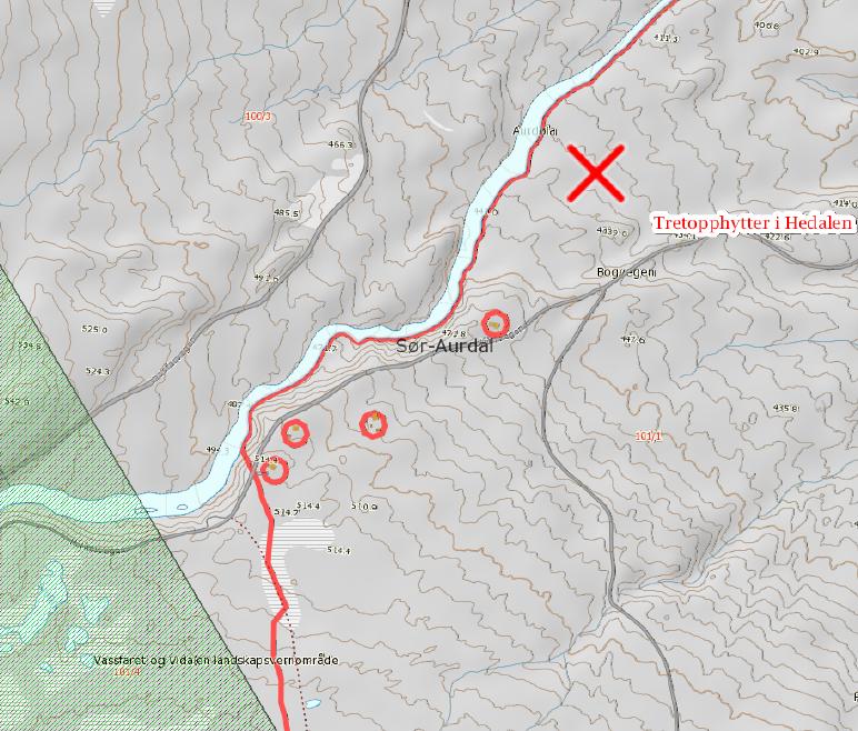 Landskapsvernområde for Vassfaret og Vidalen 4.3 Landbruk Skog er en viktig ressurs i Sør-Aurdal, og planforslagets betydning for skogbruket omtales i konsekvensutredningen.