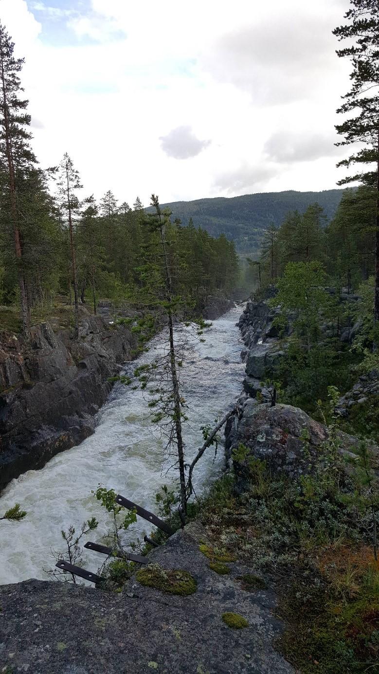 Aurdalsfossa 3.3 Teknisk- og sosial infrastruktur Planområdet ligger om lag 12 km fra sentrum i Hedalen, og 18 km fra Nes i Ådal. Det er om lag to timers transport fra Oslo og Gardermoen.