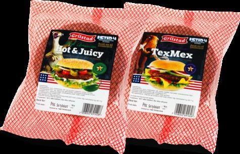 kg HOT & JUICY/TEXMEX BURGER