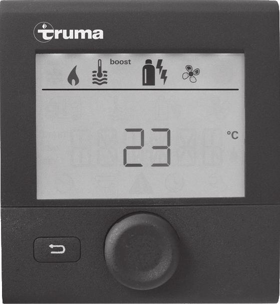 Sikkerhetsanvisninger Betjeningsenheten Truma CP plus VarioHeat må kun tas i drift i teknisk feilfri stand. Feil må rettes omgående.