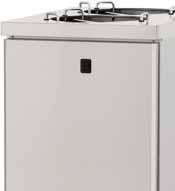 Varmemontre, Buffé og Drop-in Tallerkendispensere Hot linje oppvarmede tallerkendispensere, designet for å inngå i servicelinjer med Porkka varmt eller kaldt utstyr, kan også leveres som nøytrale.