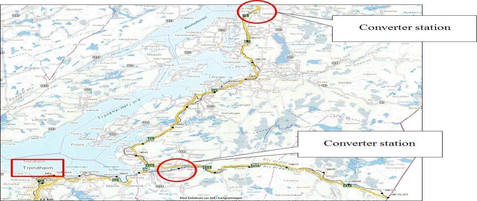 Hell og Steinkjer omformerstasjoner Beskrivelse Omfang / mengder Type kontrakt Tidspunkt for Hell omformerstasjon Antatt 2 x 20 MVA Totalentreprise 4.