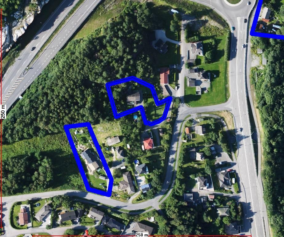 GBNR: 2008/281 og 451 KOMMUNEDELPLAN FOR LARVIK BY 2015-2027 KVERKEN 18: OMRA DE B22-L Innspill 22 bolig NÅVÆRENDE FORMÅL: Friområde ØNSKET FORMÅL: bolig DAA: Ca 2,1 DAGENS PLANSITUASJON: