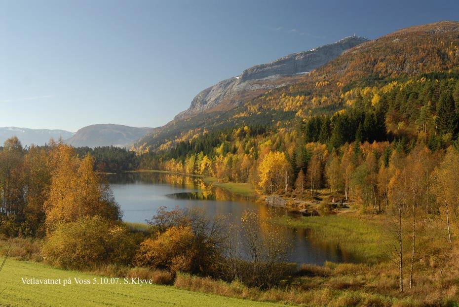 Figur 9: Vetlavatnet, Voss kommune.