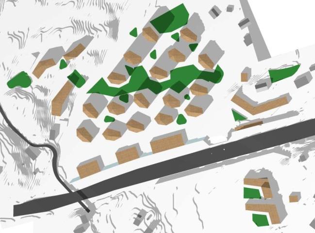 plassering og høyde på bebyggelsen: Figur 16 Skjema for plassering og utforming av bebyggelse Med utgangspunkt