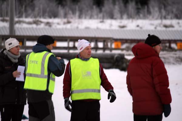 rennet på hjemmebane i år. Vi måtte ty til Steinkjer skistadion som reservearena.