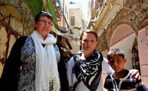 Geir Ole Kanestrøm, Møre og Romsdal FAGFORBUNDETS AMBASSADØRKORPS PÅ VESTBREDDEN I NOVEMBER 2014, MAI 2015 OG MARS 2017 Vi går i gamlebyen i Hebron.