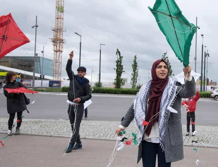 PALESTINA Partnere med støtte fra Fagforbundet Studentorganisasjonen Students Forum Institute har base i Betlehem. I juni 2017 var Dana Alshaer på besøk i Oslo.