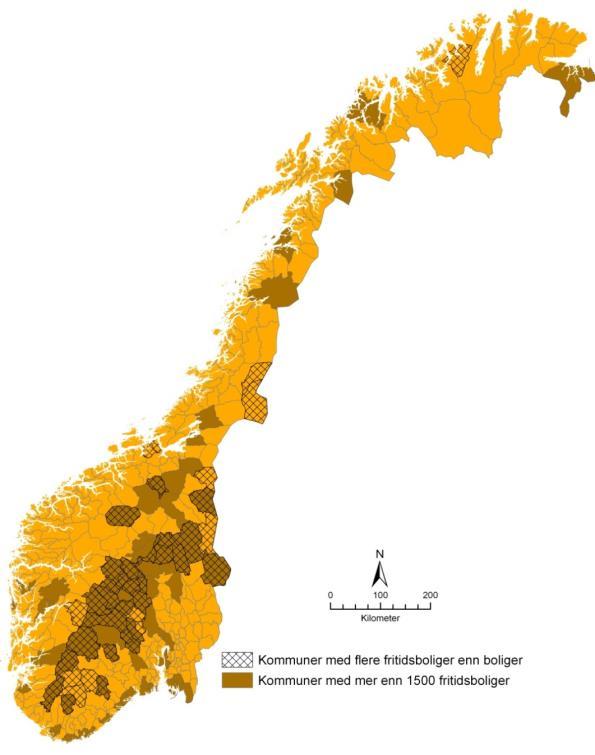 1. Innledning: 89 norske kommuner defineres av samfunnsforskere som fjellkommuner, dvs. mer enn 50 % av arealet ligger over 700 moh. Topografisk består fastlands-norge av ca.