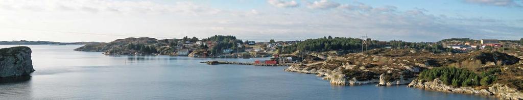 DELOMRÅDE 5: STRAUMSUNDET LANDSKAPETS VERDI Straumsundet er det bredeste av de sundene som deler Øygarden på tvers.