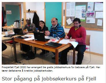 Kvalifiseringstiltak for voksne Jobbsjansen Jobbsøkerkurs Språkopplæring for mødre