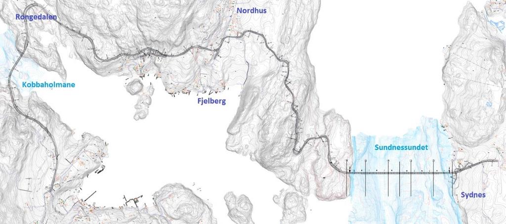 1 Innleiing 1.1 Bakgrunn og hensikt Kvinnherad kommune ynskjer å utbetre sambandet mellom dei to Fjelbergøyene (Fjelbergøy og Borgundøy) og Halsnøy (Figur 1).