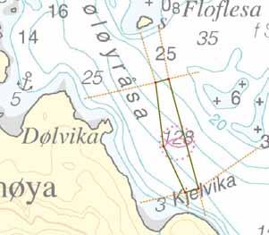 20/07 965 Kart (Chart): 46 1172. * Nord-Trøndelag. Halmøyråsa. Halmøya. Havbruk. Forankring. (1) 64 31.51' N, 10 44.