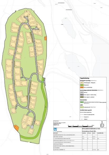 Sak 119/17 Planen er en omregulering av et eksisterende hyttefelt, og gjeldende plan ble vedtatt 01.03.16.