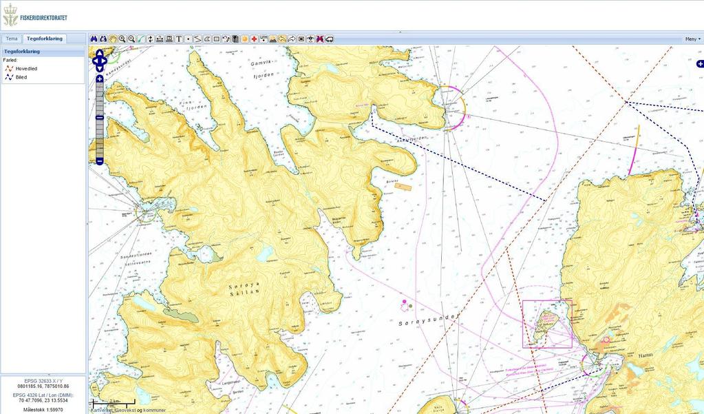 Vedlegg 6.1.3 Sjøkart.