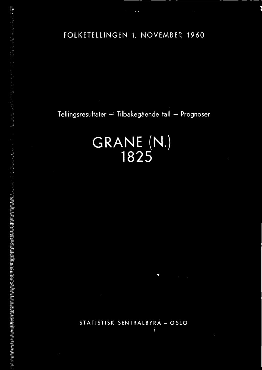 Prognoser GRANE (N.