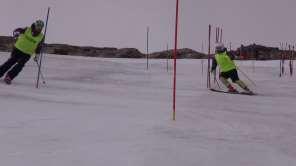 Hovden Skigymnas skulle også bo på huset og ankom allerede søndag 27.8.