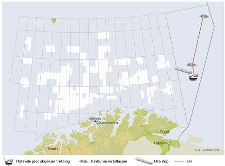 av seismisk datainnsamling, offshore borestedsundersøkelser mv. som også kan påvirke utøvelse av fiskeri.