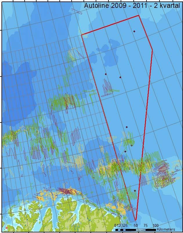 redskaper (hovedsakelig autoline og garn) i