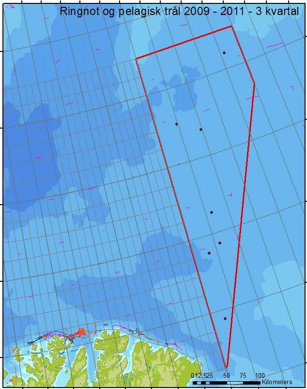 Barentshavet sørøst i årene 2009-2011.