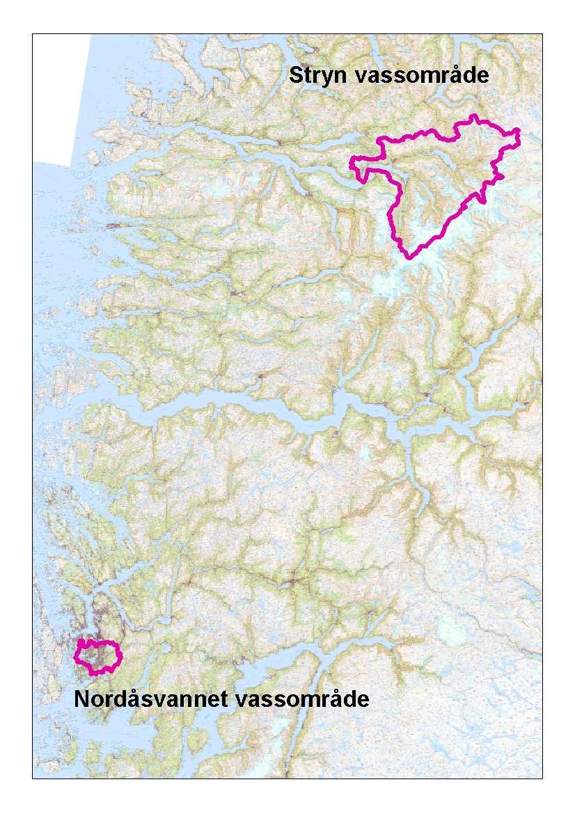 Viktige utfordringar i korte trekk Målet er å oppnå god økologisk status eller godt økologisk potensiale i alle vassførekomstane i Stryn vassområde og Nordåsvannet vassområde innan 2015.