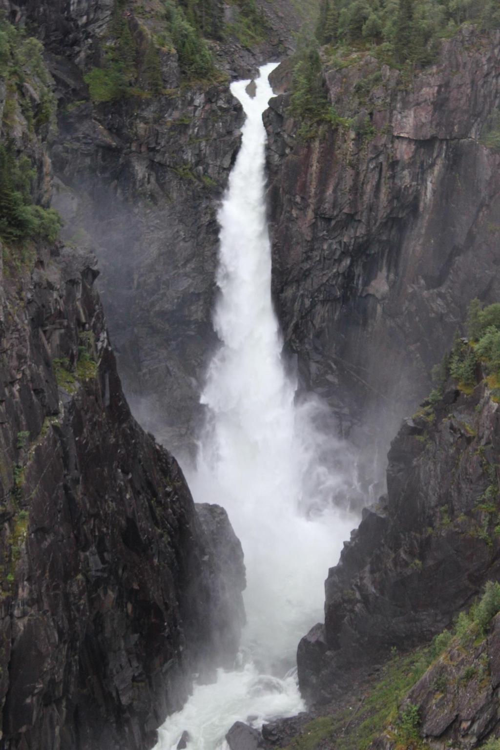 Slepp av Rjukanfossen 27.07.