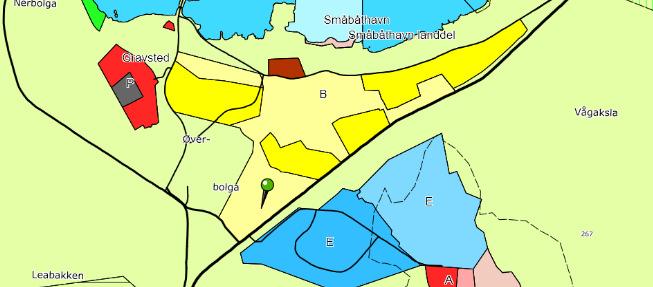 Figur 4. Snitt sett fra vest Transportnæringen har et behov for etablering av et større anlegg for truckstopp på denne veilenka, og i nærheten av Kristiansund.