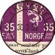 ? Registrert brukt fra 30 XII 36 HLO til 28 X 68 EA Stempel nr. 2 Type: HJ-IIA Utsendt 13.03.1950 BREKKVASSELV Innsendt 15.04.