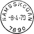 Stempel nr. 5 Type: I22N Fra gravør 08.04.