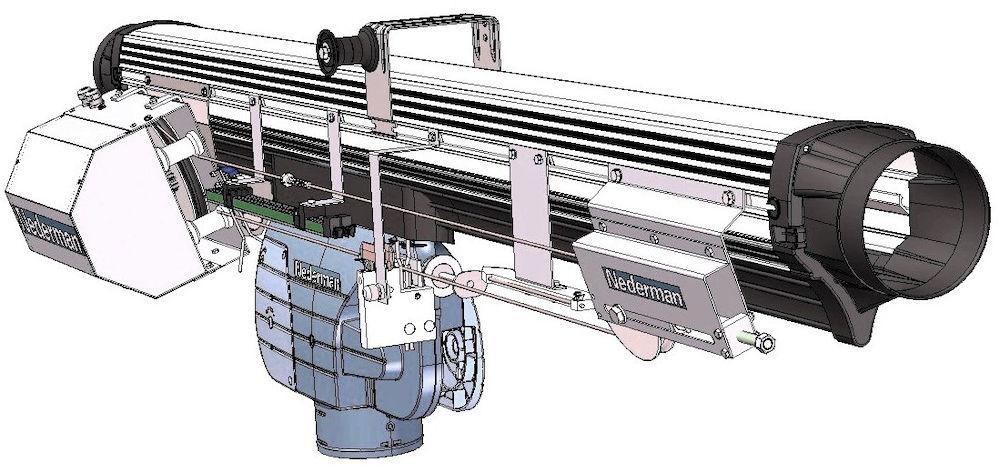 20800431** Balanseblokk med 8 m ledning, Ø 4 mm 7-15 kg 20800631** *Komplett med