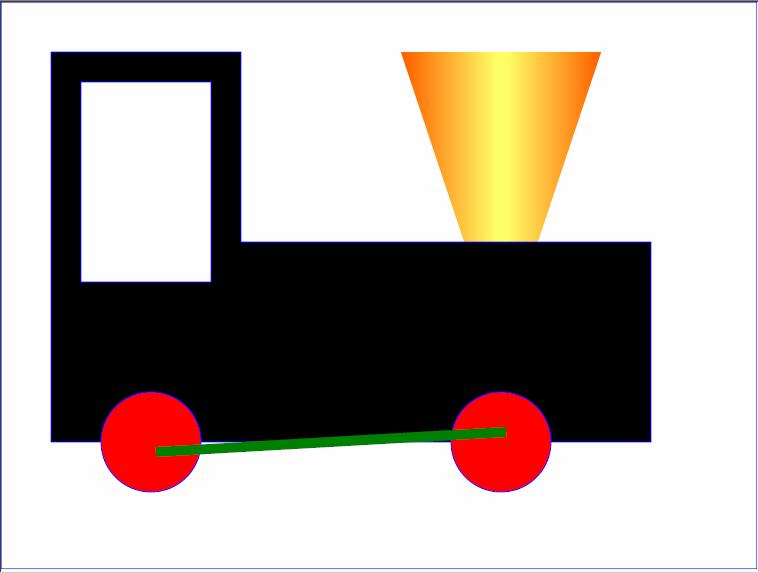 Scalable Vector Graphics (SVG) XML vektorgrafikk SVG er et språk for å beskrive 2-D grafikk i XML. Egner seg best for regulære, konstruerte former Et objekt kan ligge foran / bak et annet objekt.