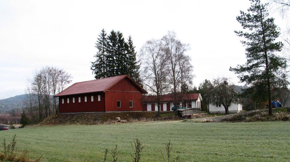 Låven på "Merrahaugen", Søndre Hegg, var kun i bruk som redskapsskjul ved