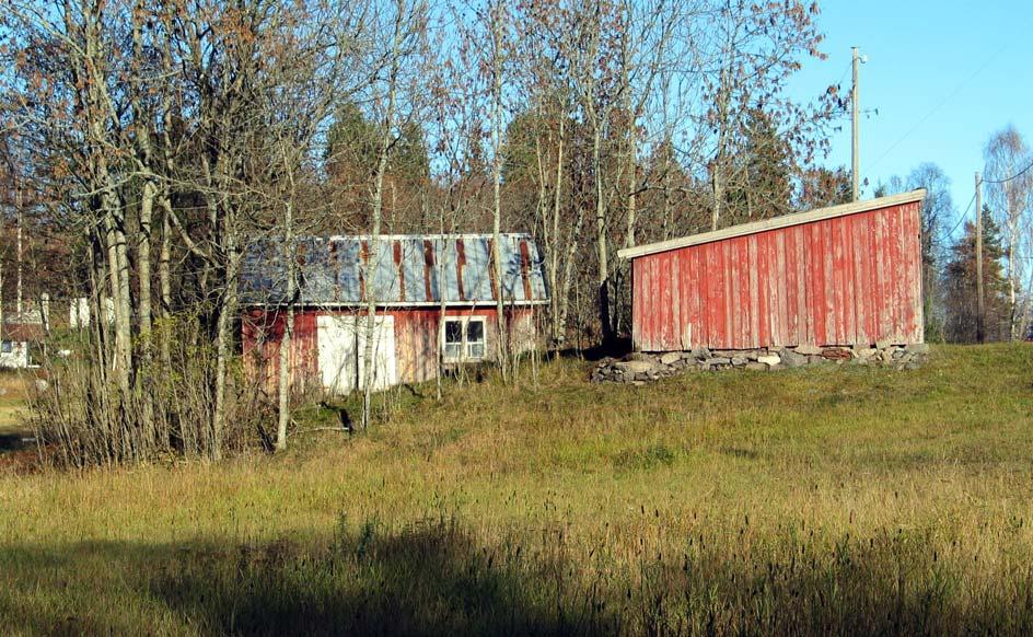 GAMLE HUS DA OG NÅ Smia på Korsgården under Mellom Greaker bærer preg av at det er