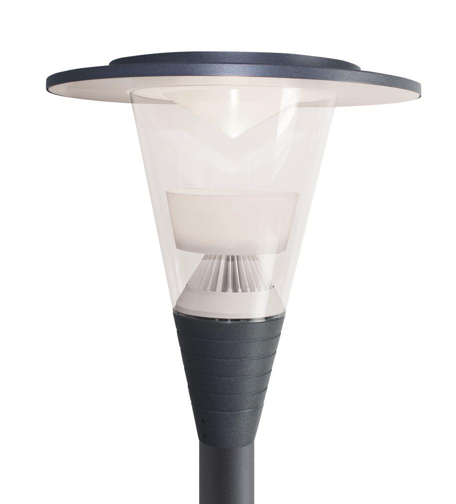 Ray 680 D/I LED Ray 680 D/I LED kombinerer fordelene med LED, visuell komfort og energieffektivitet til en rekke utvendige