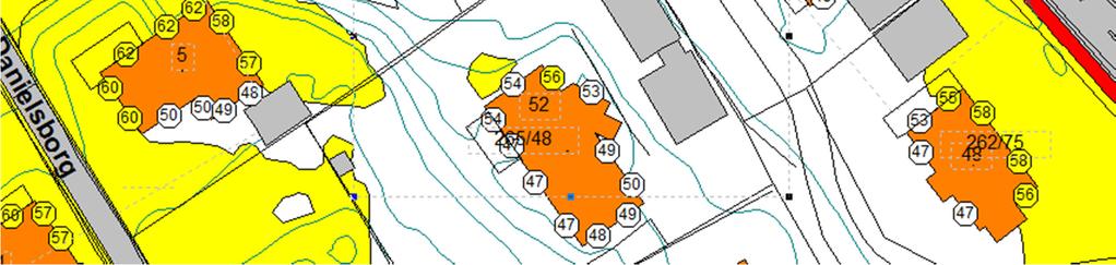 Beregningsoppløsningen er satt til en beregningspunkttetthet på 2 x 2 m. Beregningshøyden er satt til 1,5 og 4 meter over terreng, jamfør T-1442:2012.