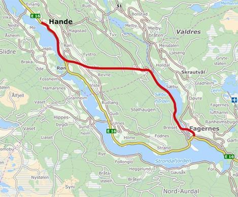 E16 SIDE 13 ÅDT ved Leira var i 2015 på 7.961 kjøretøyer/døgn. Trafikken er økende. De første 6 mnd. i 2015 var ÅDT på 7.429, mens i ÅDT i 2016 er på 7.622.