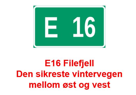 E16 SIDE 15 12. SAMFUNNSSIKKERHET OG SÅRBARHET Samferdsel er et viktig distriktspolitisk virkemiddel.