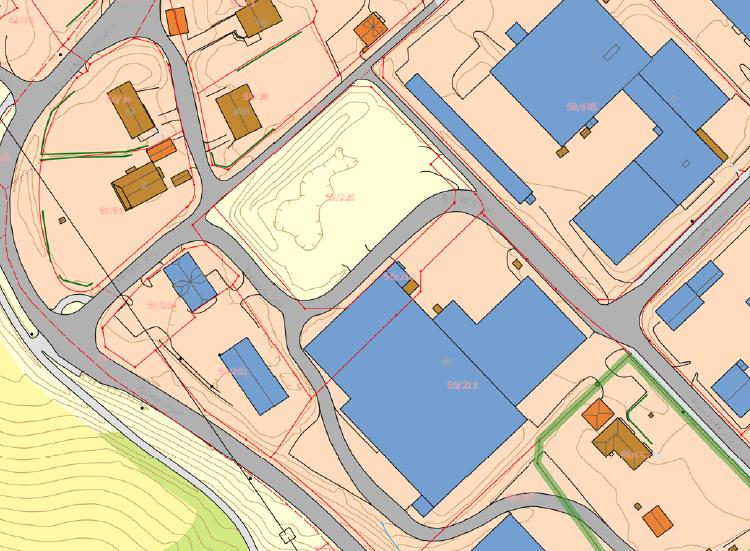 1. FORUTSETNINGER: Følgende er lagt til grunn for beregninge: Tiltakets omfang: Det aktuelle området er vist på kart 1 under.