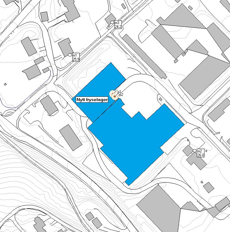 Kart 5 Det er også krav til maksimalt lydnivå ifølge tabell 1. Kravet til det maksimale lydnivået gjelder bare for nattdrift i tidsrommet kl.