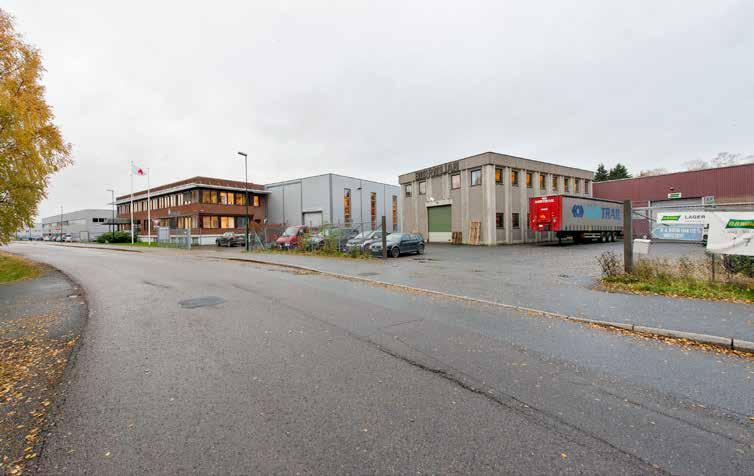 Skedsmo Industriveien 11 166 kvm Sentralt beliggende i attraktivt område Lyse og moderne lokaler Inndelt med 4 kontorer, møterom og