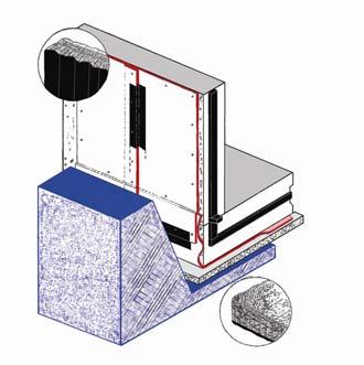 Membranen har vist seg effektiv på vanntettingsprosjekter world wide. CEMtobent danner en tett membran i kontakt med vann.