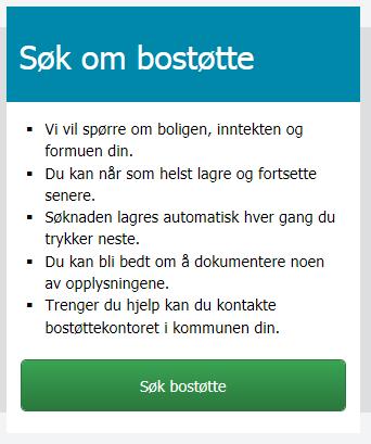 esøknad bostøtte viser vei!