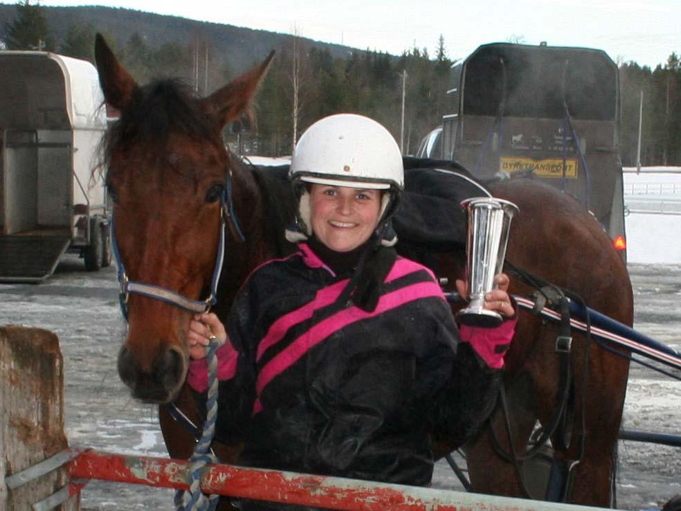 Referat fra Markenskjøring og fest Kongsberg Travselskap arrangerte sin tradisjonelle markenskjøring på travbanen på Stengelsrud lørdag 1. mars.