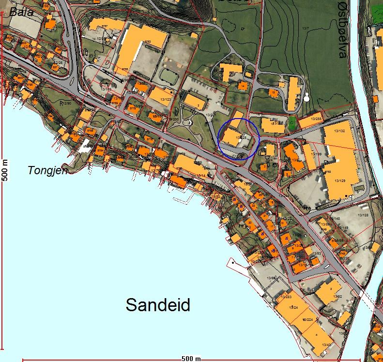 MINDRE ENDRING AV REGULERINGSPLAN FOR ØSTBØ SANDEID SENTRUM