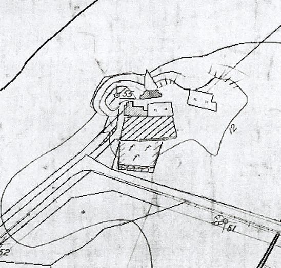 Hluti af korti frá 1927. 32 Hluti af veginum frá 1909 er sjáanlegur á bæjarhólnum í Laugarnesi, og hluti af veginum frá því árið1927 er sjánlegur sunnan við kirkjugarðinn.