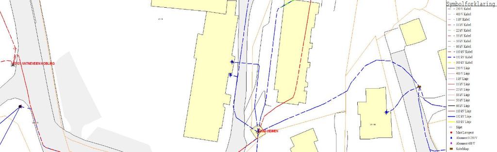 Planbeskrivelse Bryne bnr 21 bnr 33,41 19 Våre kommentarer: Strøm til planlagt bebyggelse regner vi med kan tas fra trafo