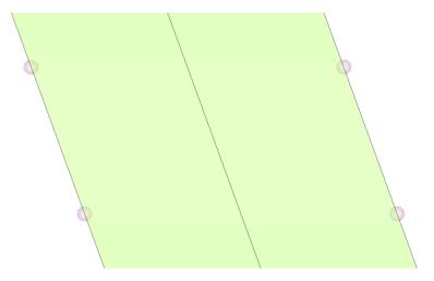 Kapittel 8 Stedlige påvirkninger Figur 8-4: Omhyllningskurver av momentet Ms for brumodell L=10m, α=70 o Resultater Brumodell α=90 o : For momentet Ma langs senterlinjen, ser en at grensetilstanden