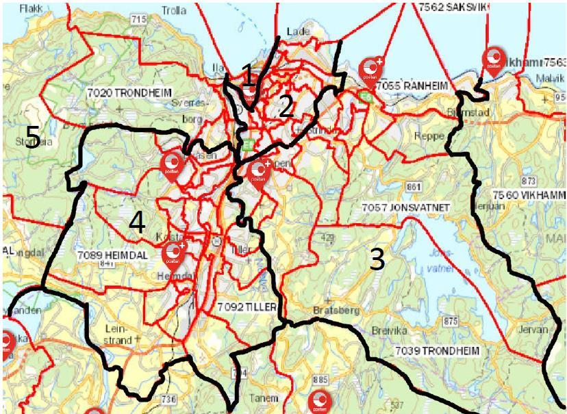 8 Bompengekostnadene for innbyggerne Det er foretatt beregninger av bompengekostnadene for innbyggerne i Trondheim og Trondheimsregionen for helårsperioden 1. september 2014 til 31. august 2015.