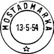 1 Type: IV Utsendt 376 Innsendt MOSTADMARKEN MOSTADMARKEN poståpneri kom i drift fra 1.11.1858 inne på skogen i Mostadmarken.
